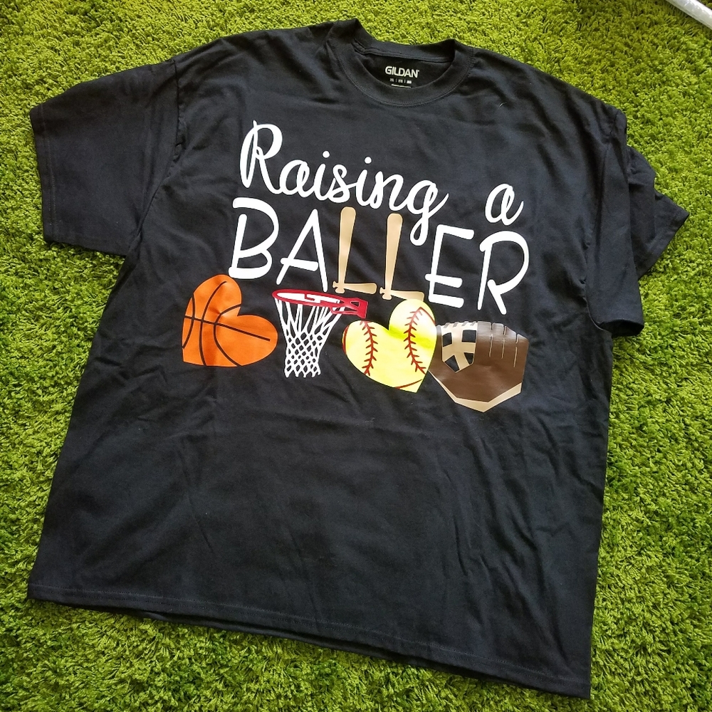 Raising A Baller Multi sport Shirt